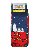 Peanuts Snoopy Men's Holiday Inspired Designs 5 Pack Crew Socks Shoe Size 6-12