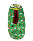 Peanuts Snoopy Slippers Adult Holiday Themed Non-Slip Mushie Socks 1 Pair