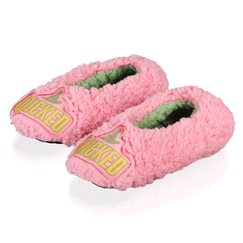 Wicked Slippers Adult Mushie Slipper Socks with Sublimated Sole 1 Pair