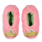 Wicked Slippers Adult Mushie Slipper Socks with Sublimated Sole 1 Pair