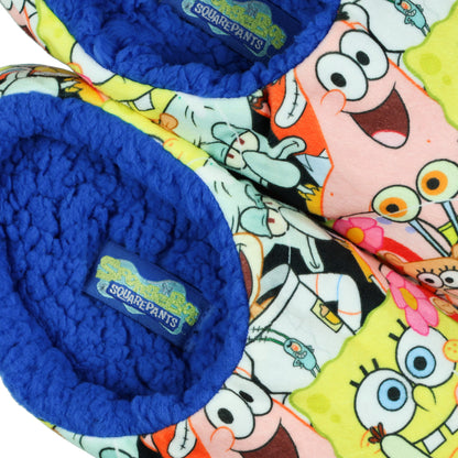 SpongeBob SquarePants Slippers Adult Scuff Slide Slipper Socks