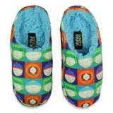South Park Slippers Character Box Design Adult Scuff Slide Slipper Socks