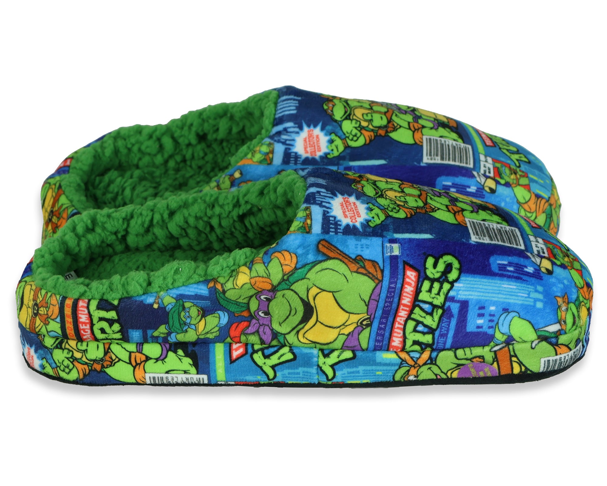 Teenage Mutant Ninja Turtles Slippers Adult Scuff Sllide Slipper Socks