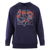 Marvel The Amazing Spider-Man Hoodie Mens Action Poses Graphic Pullover
