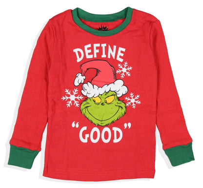 Dr. Seuss How GRINCH Stole Christmas Lights Matching Family Pajama Set