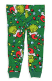 Dr. Seuss How the Grinch Stole Christmas Lights Matching Family Pajama Set
