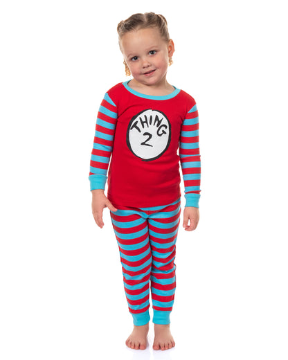 Dr. Seuss Thing 1 and Thing 2 Matching Family Pajama Set