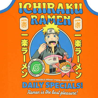 Naruto Sleeveless T-Shirt Men's Ichiraku Ramen Muscle Tee Tank Top