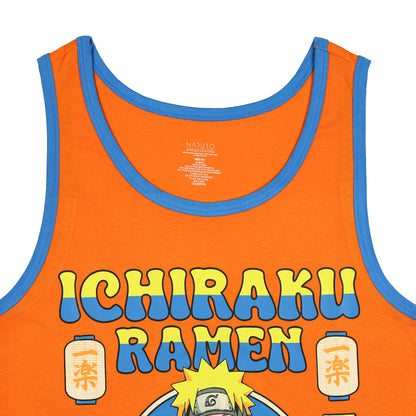 Naruto Sleeveless T-Shirt Men's Ichiraku Ramen Muscle Tee Tank Top