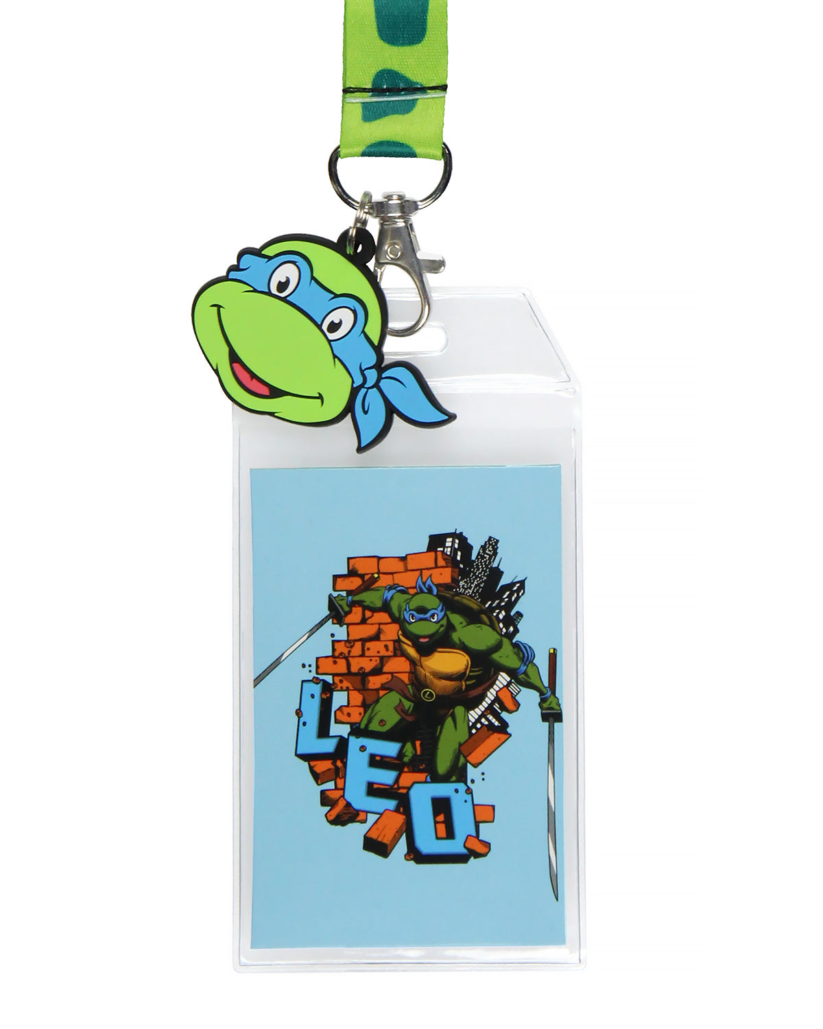 Teenage Mutant Ninja Turtles Character Design ID Badge Holder Lanyard, Leonardo