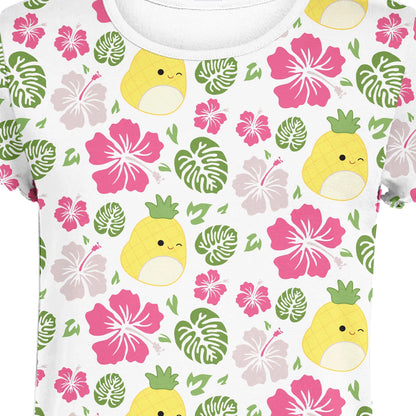 Squishmallows Girls' Summer Vibes Performance T-Shirt 2-Pack Tee