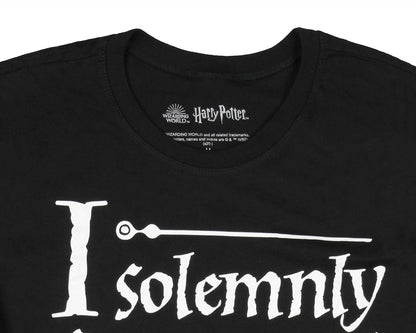 Harry Potter Women's Solemnly Swear Short Sleeve Graphic T-Shirt