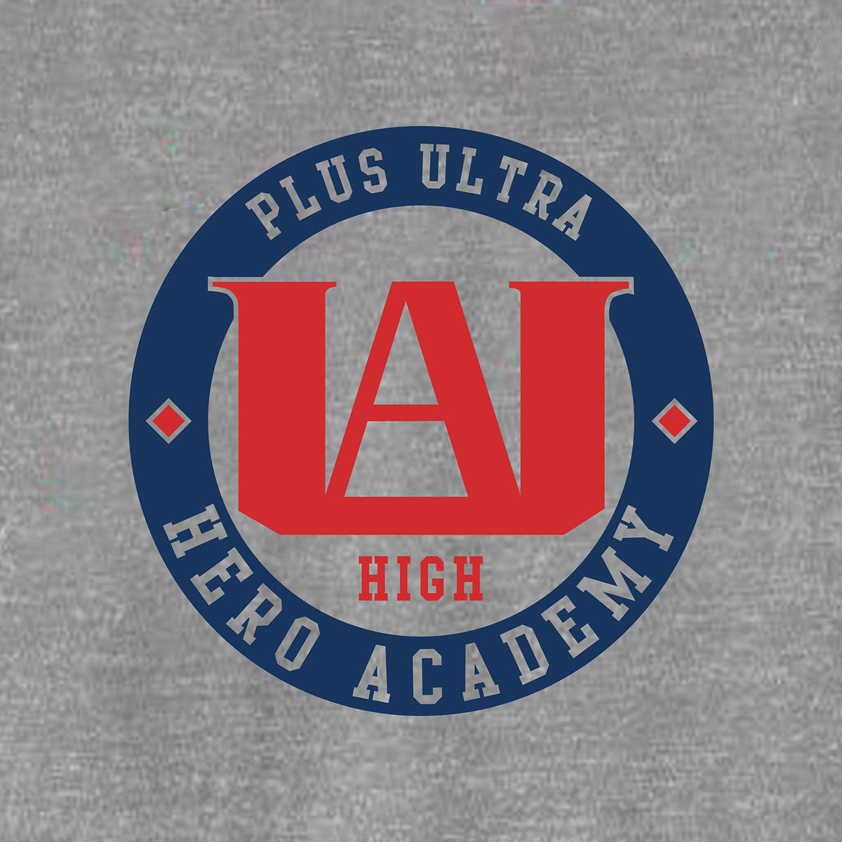 My Hero Academia Men's UA High School Medallion Logo T-Shirt Adult