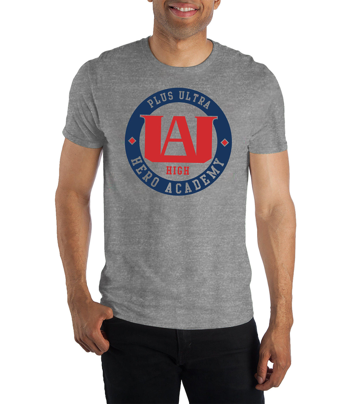 My Hero Academia Men's UA High School Medallion Logo T-Shirt Adult