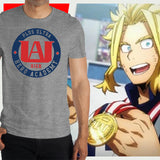 My Hero Academia Men's UA High School Medallion Logo T-Shirt Adult