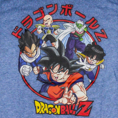 Dragon Ball Z Super Men's Goku Vegeta Krillin Character Group T-Shirt Adult
