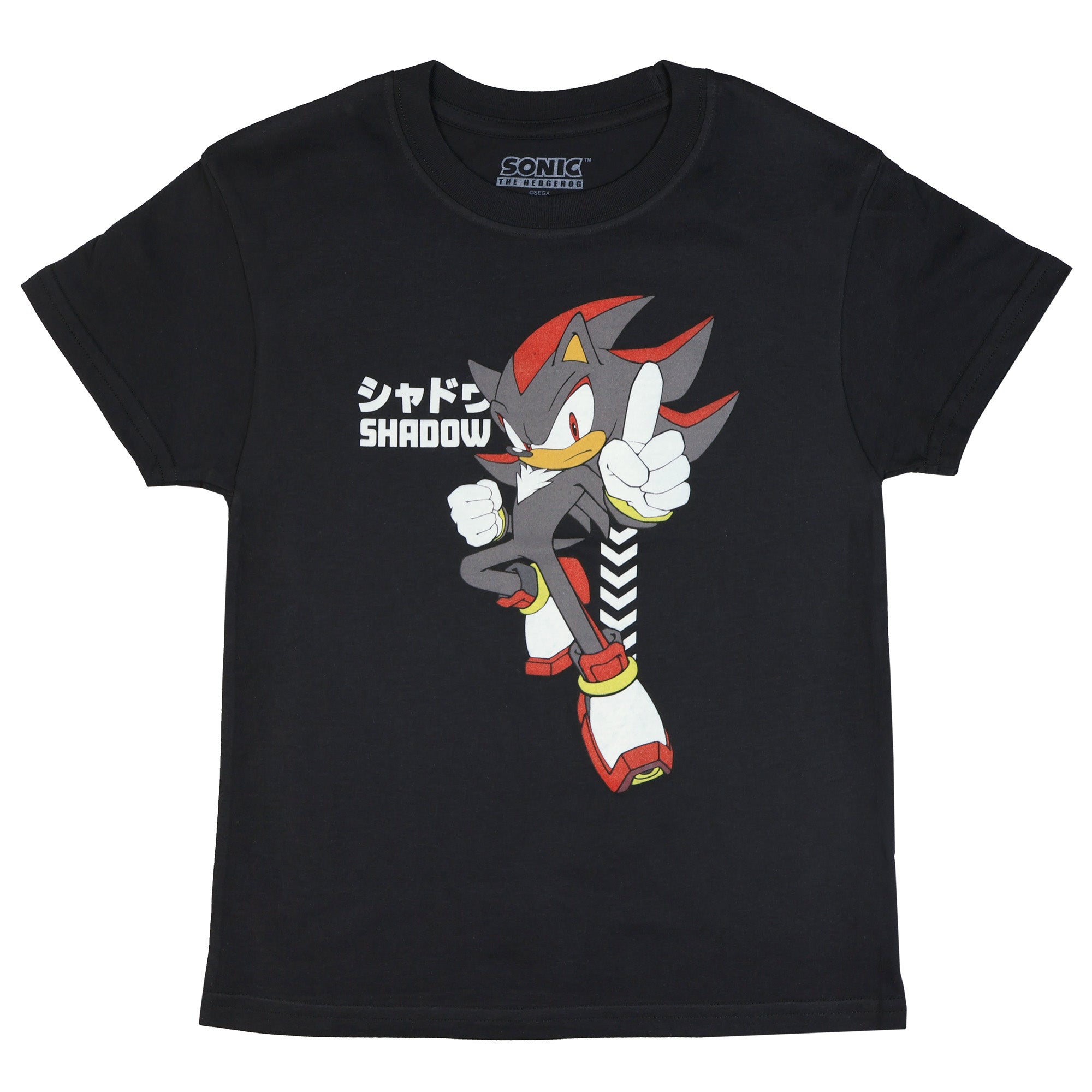 Sonic The Hedgehog Shirt Boy's Shadow Short Sleeve Graphic Tee