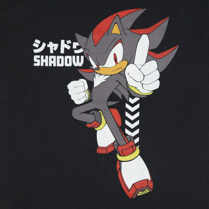 Sonic The Hedgehog Shirt Boy's Shadow Short Sleeve Graphic Tee