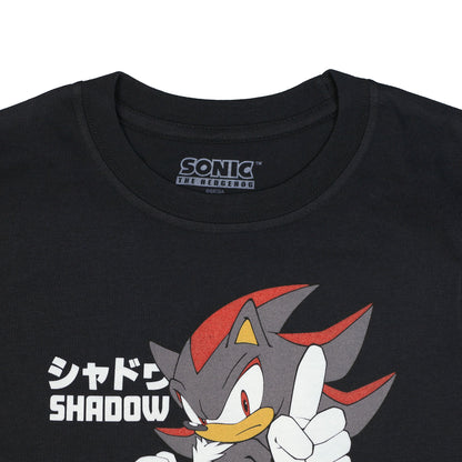 Sonic The Hedgehog Shirt Boy's Shadow Short Sleeve Graphic Tee