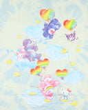 Hello Kitty and Friends x Care Bears T-Shirt Friends Unite Women's Tie-Dye Tee 2X