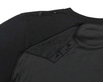 DC Comics Men's Batman Costume Shirt With Detachable Cape Classic Bat Logo