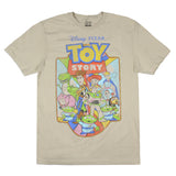 Disney Men's Toy Story 4 Character Adult Short Sleeve T-Shirt