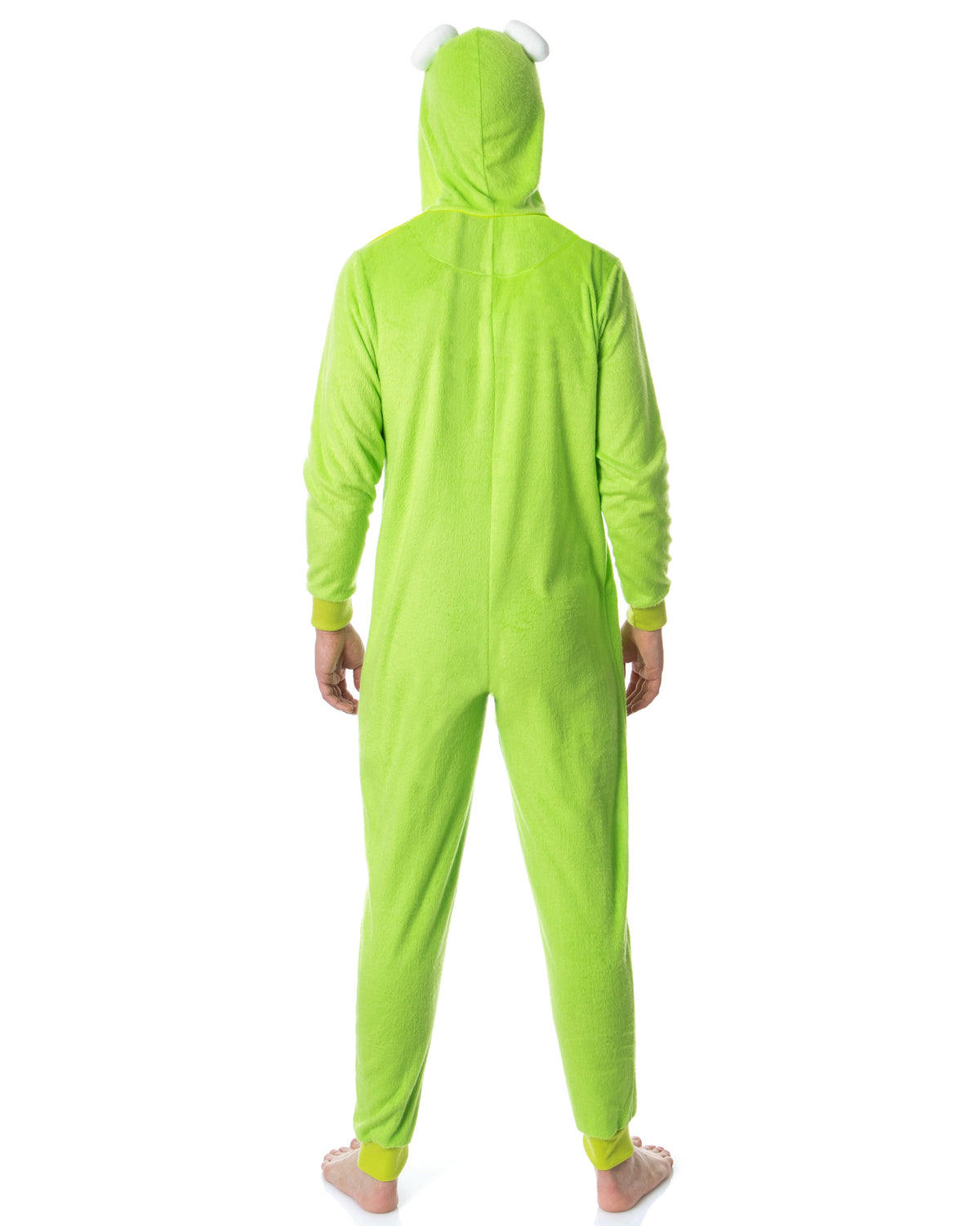 Disney Muppets Kermit The Frog Union Suit Adult Hooded Costume Pajama