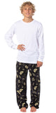 Disney Hocus Pocus Men's s AOP Drawstring Elastic Waistband Pajama Pants