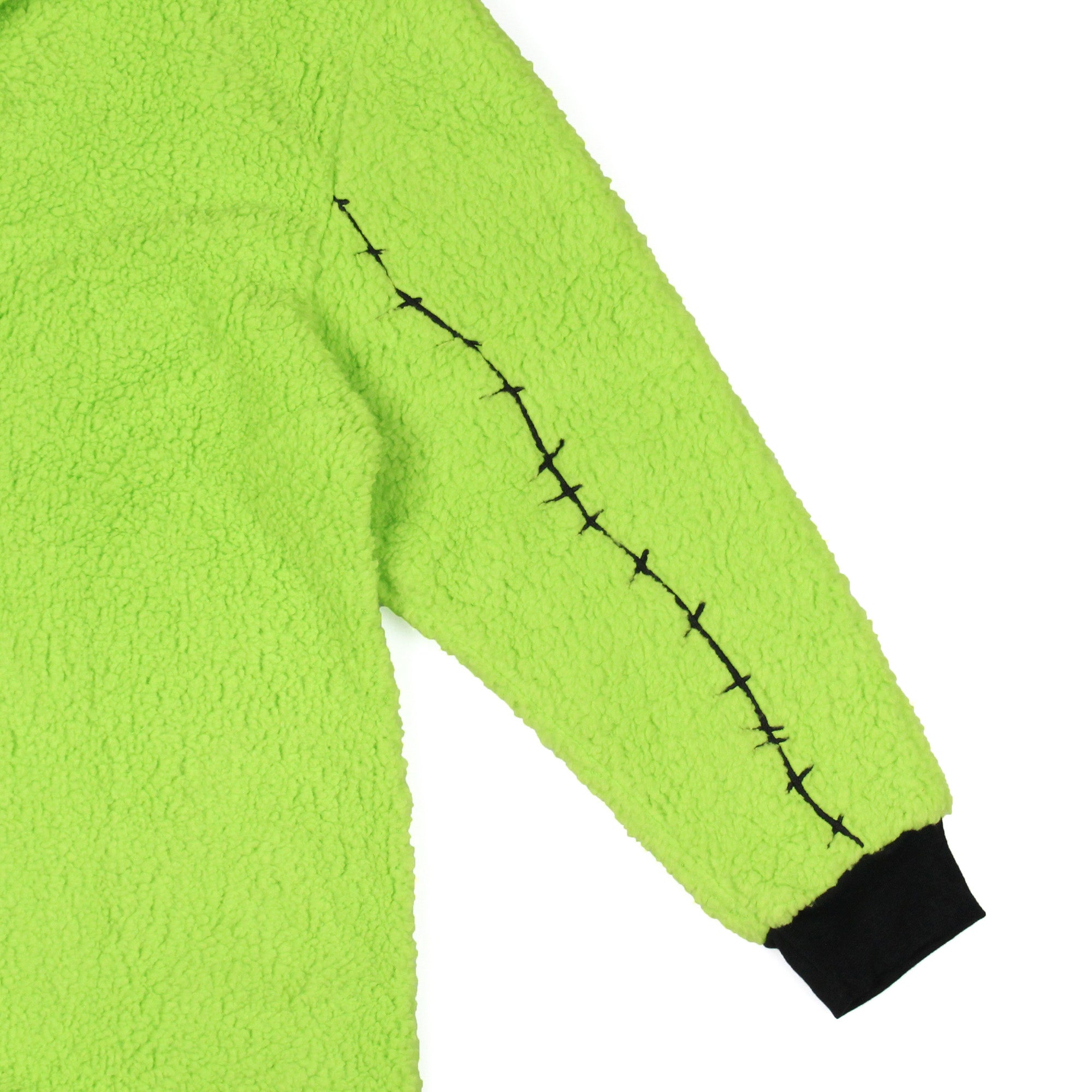 The Nightmare Before Christmas Oogie Boogie Costume Faux Shearling Pajama Union Suit