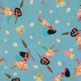 Disney Moana Pajama Pants Womens Tropical Seashell All Over Print PJ Bottoms