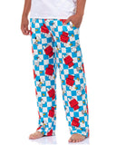 Peanuts Pajama Pants Adult Snoopy and Woodstock Doghouse Checker Bottoms