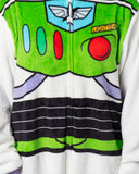 Disney Toy Story Adult Buzz Lightyear One Piece Costume Fleece Union Suit