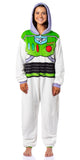 Disney Toy Story Adult Buzz Lightyear One Piece Costume Fleece Union Suit