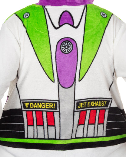 Disney Toy Story Adult Buzz Lightyear One Piece Costume Fleece Union Suit