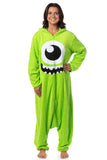 Disney Monsters Inc Mike Wazowski Kigarumi Adult Costume Pajama Union Suit