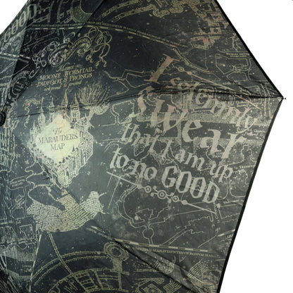 Harry Potter Umbrella I Solemnly Swear Marauder's Map Travel Compact 10"