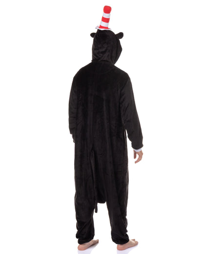 Dr. Seuss The Cat in the Hat Kigurumi Union Suit Costume Pajama
