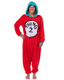 Dr. Seuss Thing 1 & Thing 2 Character Kigurumi Onesie Pajama