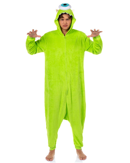 Disney Monsters Inc. Kigurumi Adult Mike Wazowski Costume Pajama Union Suit