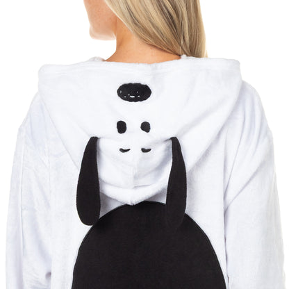 Peanuts Snoopy Kigurumi Women's Union Suit Hooded Fleece Costume Pajama