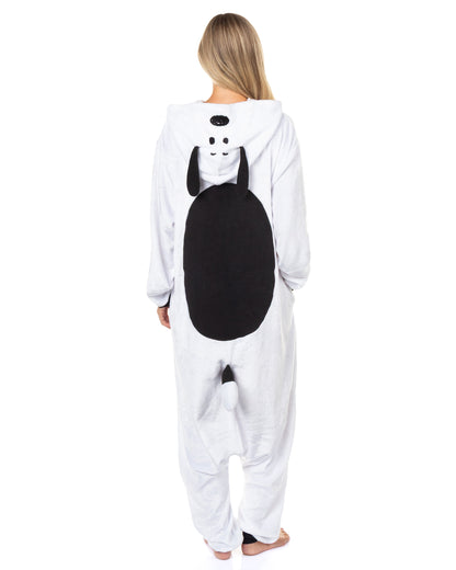 Peanuts Snoopy Kigurumi Women's Union Suit Hooded Fleece Costume Pajama