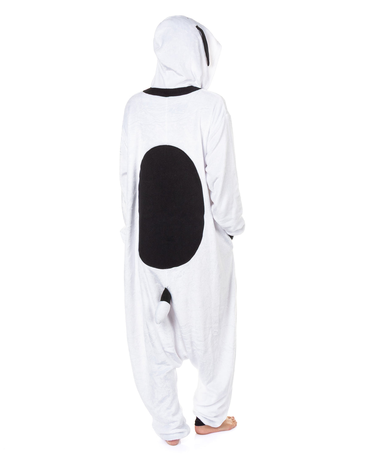 Peanuts Snoopy Kigurumi Women's Union Suit Hooded Fleece Costume Pajama