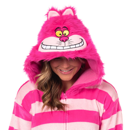 Disney Cheshire Cat Union Suit Women's Kigurumi Costume Pajama