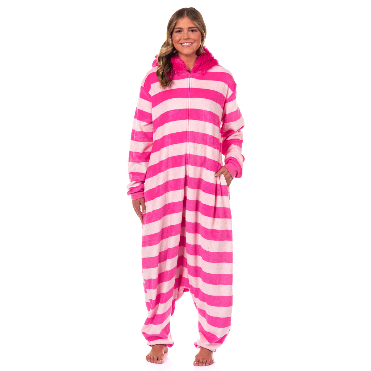 Disney Cheshire Cat Union Suit Women's Kigurumi Costume Pajama