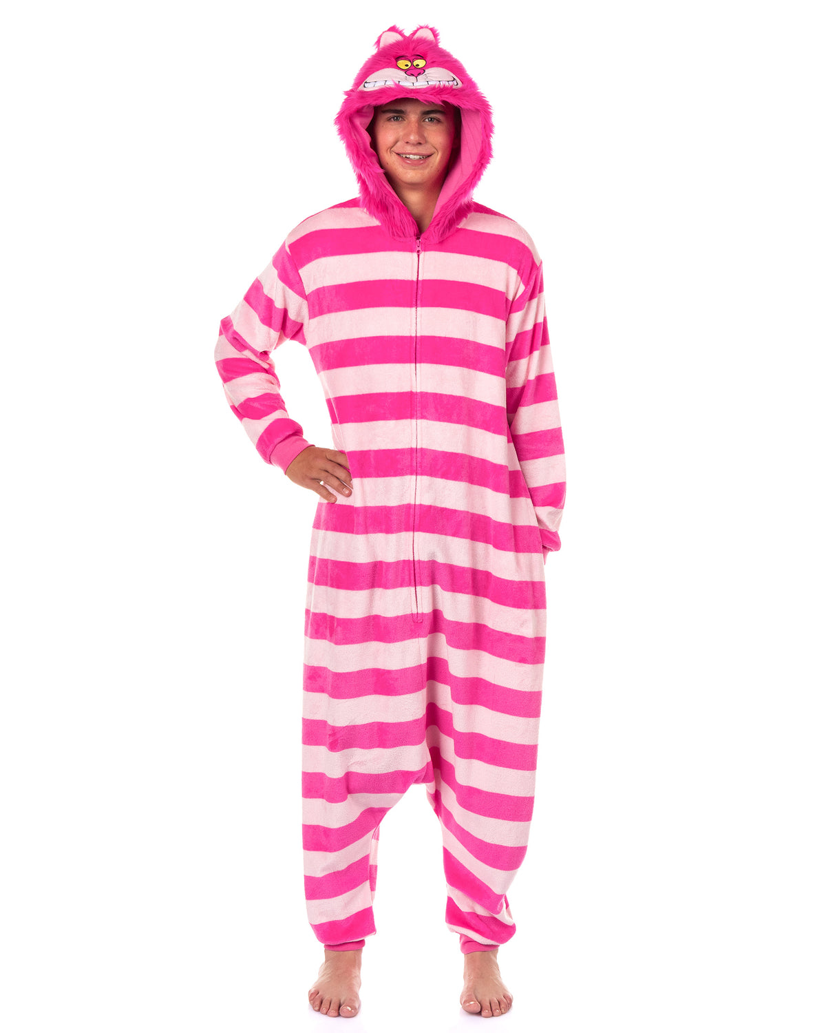 Disney Cheshire Cat Union Suit Women's Kigurumi Costume Pajama