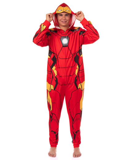 Marvel Comics Iron Man Union Suit Men's Costume Pajamas