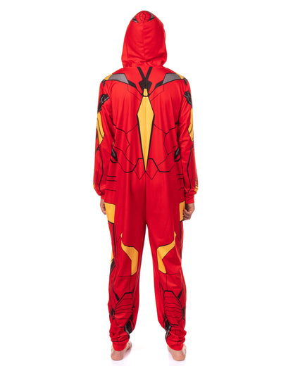 Marvel Comics Iron Man Union Suit Men's Costume Pajamas
