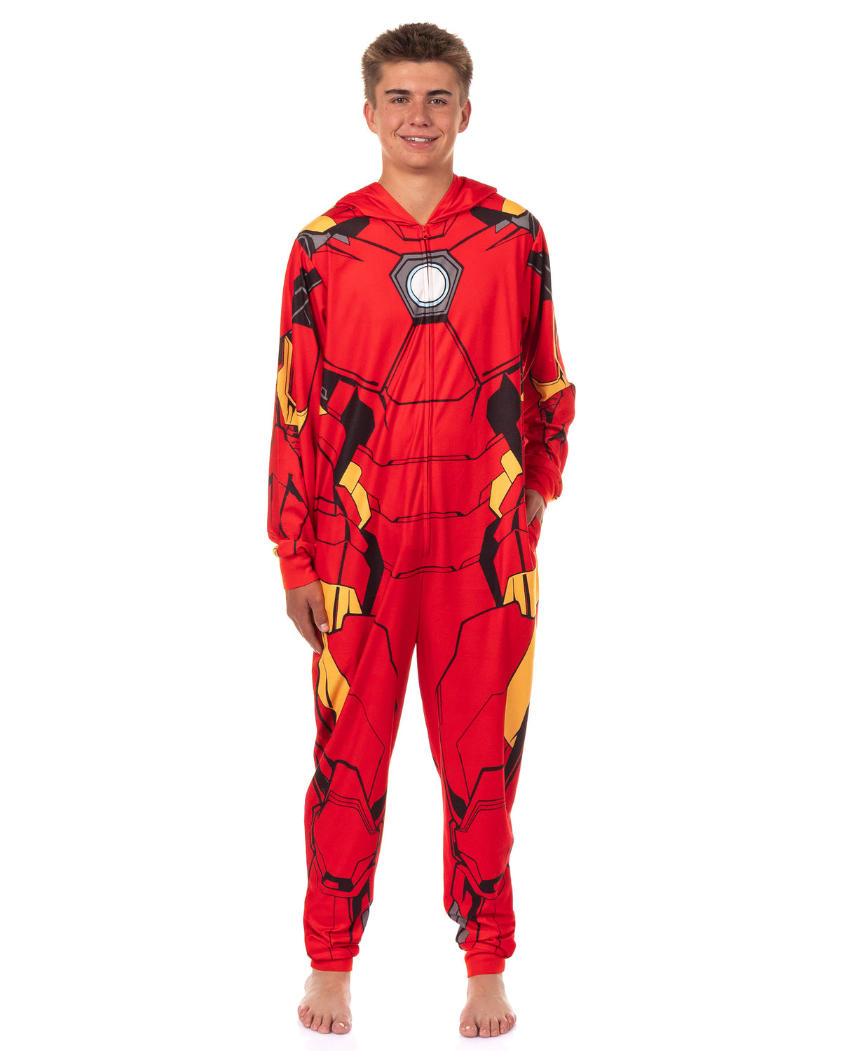 Marvel Comics Iron Man Union Suit Men's Costume Pajamas