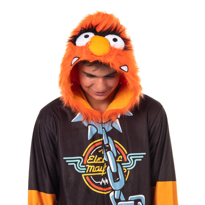 The Muppets Union Suit Animal Electric Mayhem Adult Costume Pajama