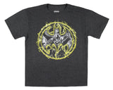 DC Comics Boys' Batman Vapor Bat Signal Graphic Print T-Shirt Kids
